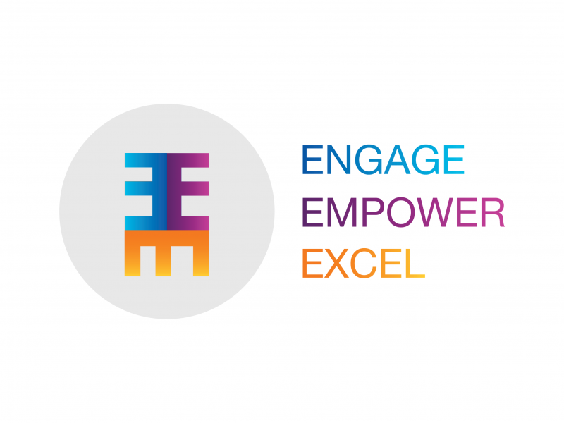 Our values: Engage, Empower, Excel